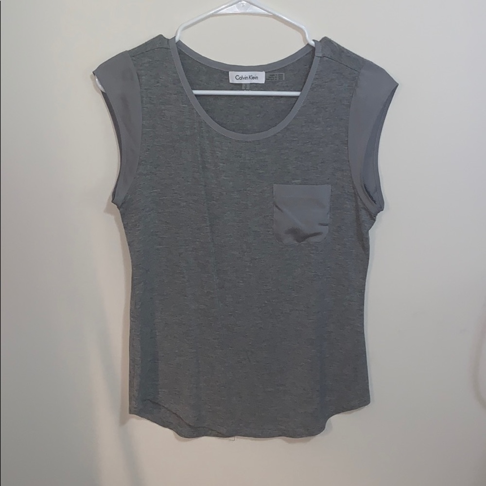 calvin klein simple short sleeve tee